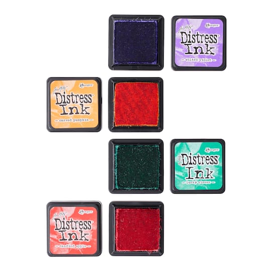 6 Packs: 4 ct. (24 total) Tim Holtz® Mini Distress® Ink Pad, Kit 15